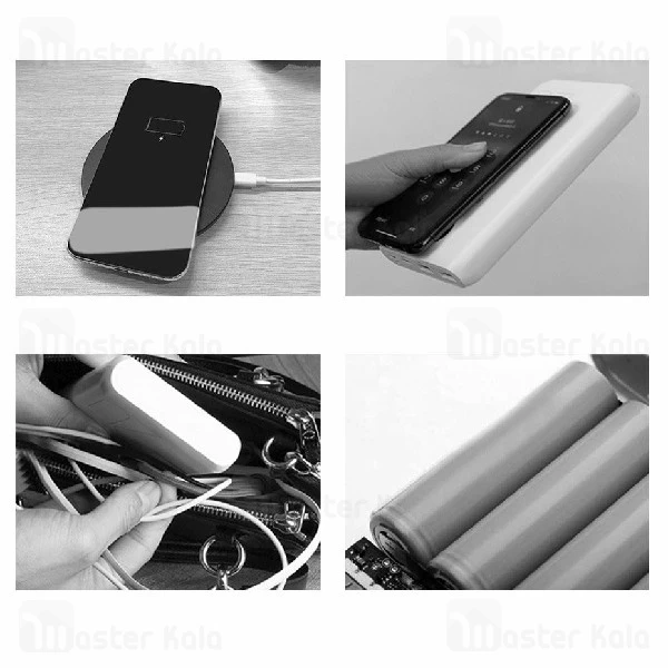 پاوربانک وایرلس 10000 میلی آمپر بیسوس Baseus Mini S Bracket PPXFF10W-19 طراحی مینی