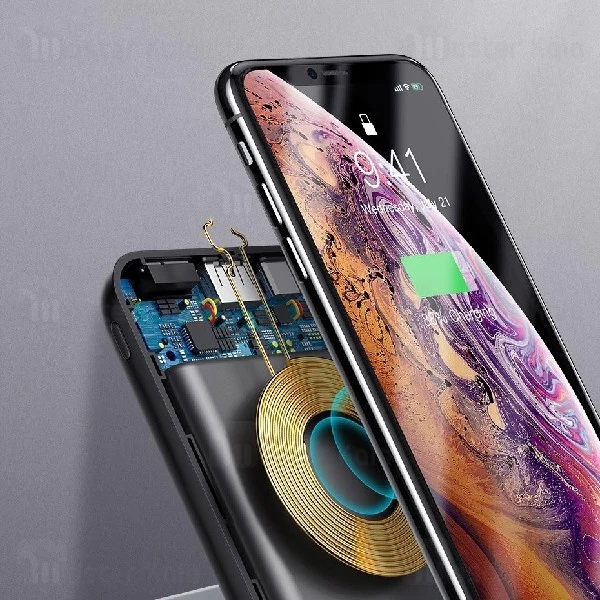 پاوربانک وایرلس 10000 میلی آمپر بیسوس Baseus Mini S Bracket PPXFF10W-19 طراحی مینی