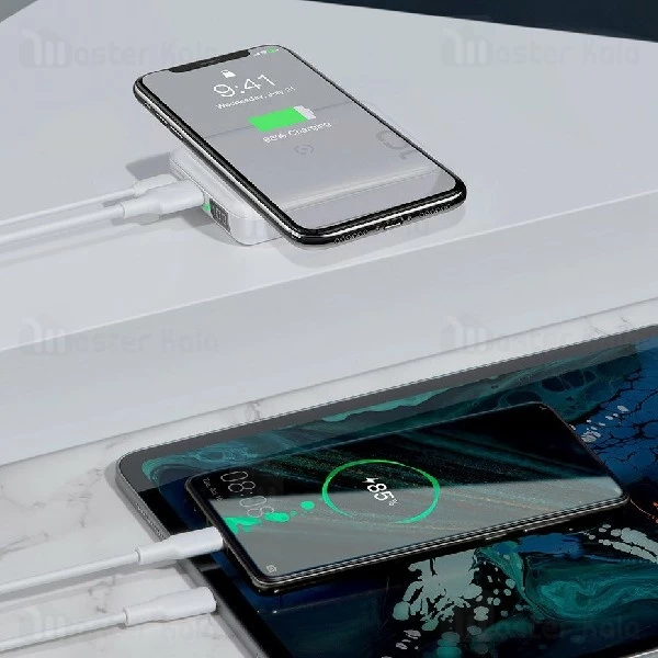 پاوربانک وایرلس 10000 میلی آمپر بیسوس Baseus Mini S Bracket PPXFF10W-19 طراحی مینی