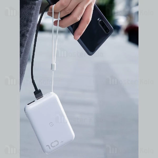 پاوربانک وایرلس 10000 میلی آمپر بیسوس Baseus Mini S Bracket PPXFF10W-19 طراحی مینی