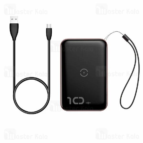 پاوربانک وایرلس 10000 میلی آمپر بیسوس Baseus Mini S Bracket PPXFF10W-19 طراحی مینی