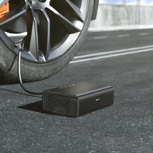 کمپرسور باد بیسوس Baseus Smart Inflator Pump CRCQB01-01 دارای چراغ LED