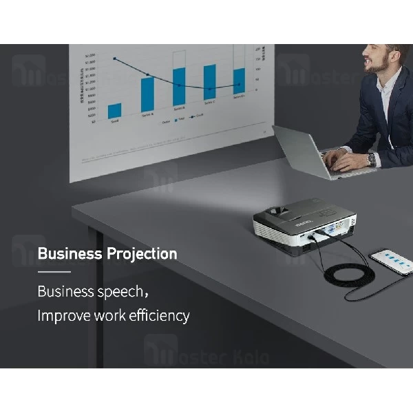 کابل لایتنینگ HDMI مک دودو Mcdodo CA-6400 HDMI To Lightning Cable - بدون تاخیر و لگ