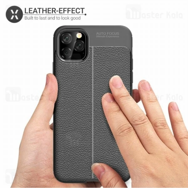 قاب طرح چرم Apple iPhone 11 Pro Max Auto Focus Jelly Case