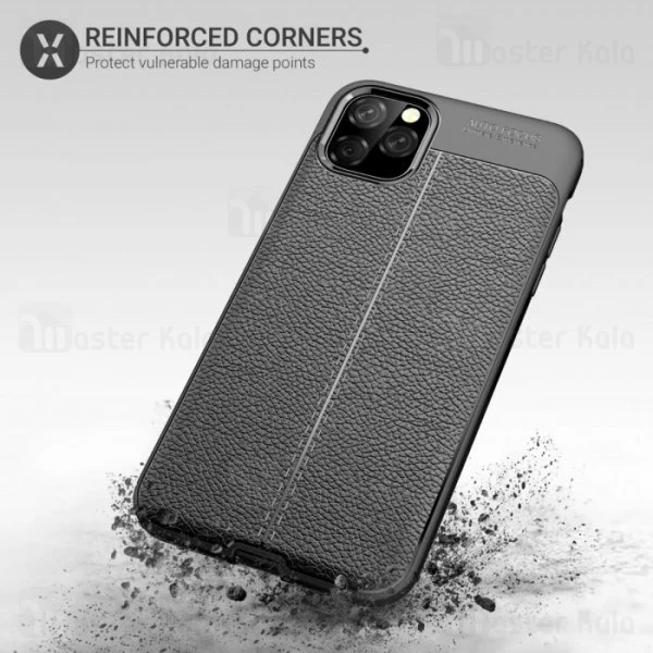قاب طرح چرم Apple iPhone 11 Pro Max Auto Focus Jelly Case