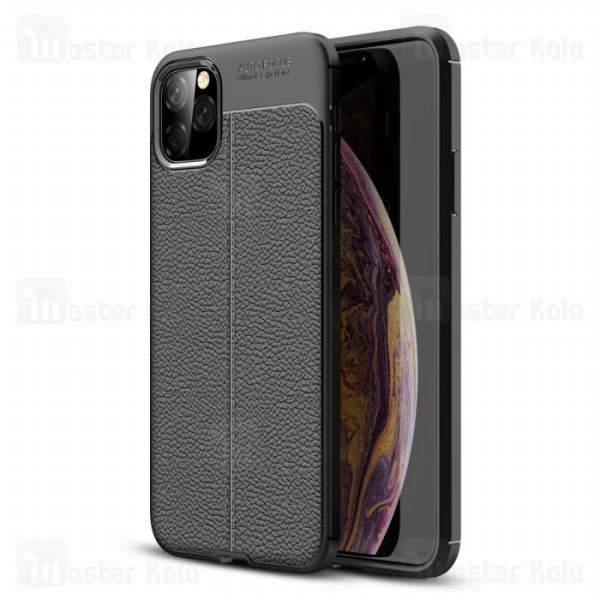 قاب طرح چرم Apple iPhone 11 Pro Max Auto Focus Jelly Case
