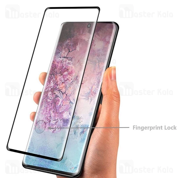 محافظ صفحه شیشه ای تمام صفحه و تمام چسب Samsung Galaxy Note 10 Plus Mocoson