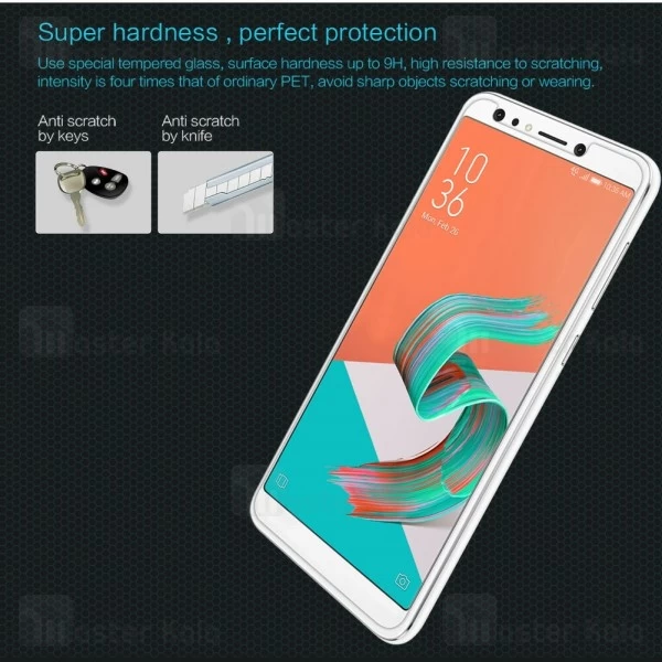 گلس نیلکین Asus Zenfone 5 Lite ZC600KL Nillkin H Glass