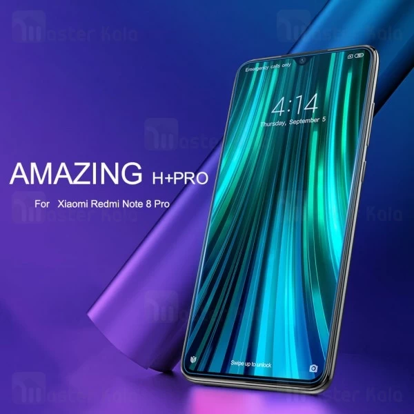 گلس نیلکین Xiaomi Redmi Note 8 Pro Nillkin H+ Pro Glass Screen Protector