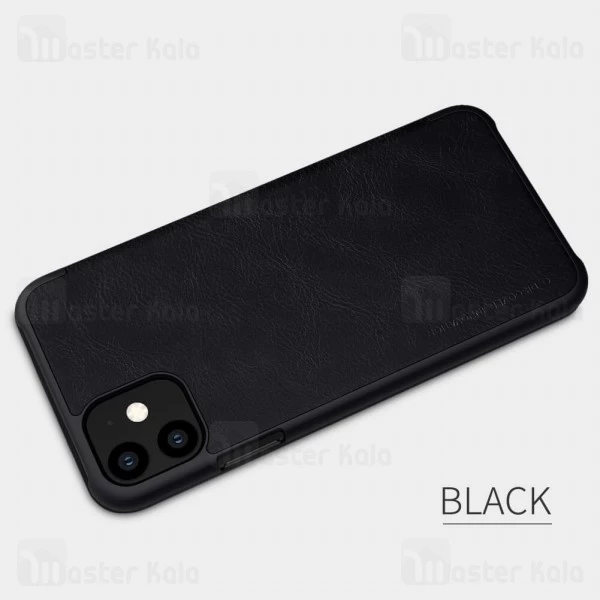 کیف چرمی نیلکین اپل آیفون Apple iPhone 11 Nillkin Qin Leather Case