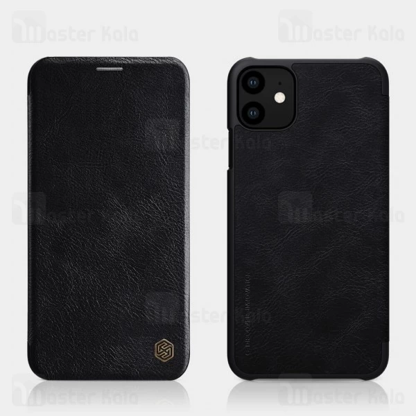 کیف چرمی نیلکین اپل آیفون Apple iPhone 11 Nillkin Qin Leather Case
