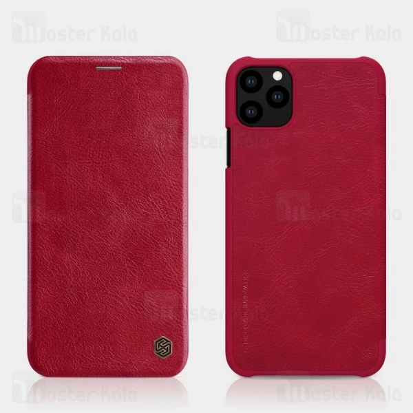 کیف چرمی نیلکین اپل آیفون Apple iPhone 11 Pro Max Nillkin Qin Leather Case