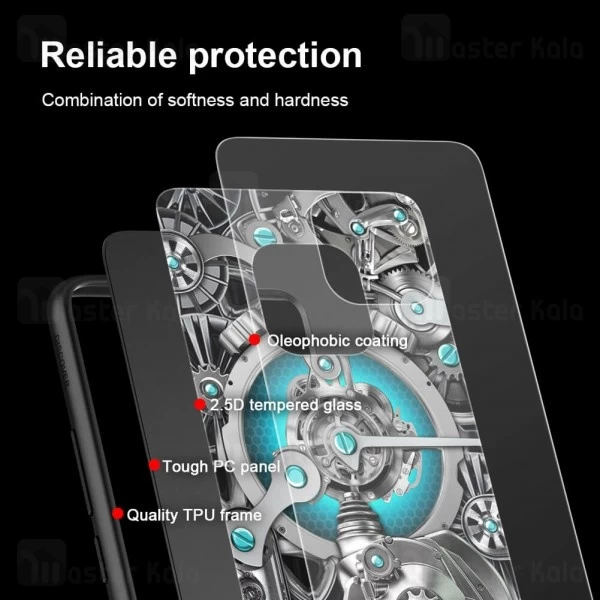 قاب محافظ نیلکین هواوی Huawei Mate 20 Pro Nillkin Spacetime با طرح سه بعدی