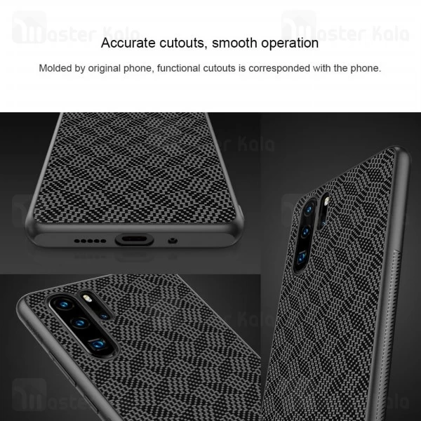 قاب نیلکین Huawei P30 Pro Nillkin Synthetic Fiber Plaid Case