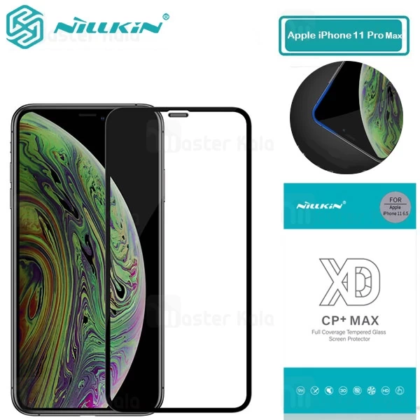گلس تمام صفحه نیلکین Apple iPhone 11 Pro Max Nillkin XD CP+ Max Glass