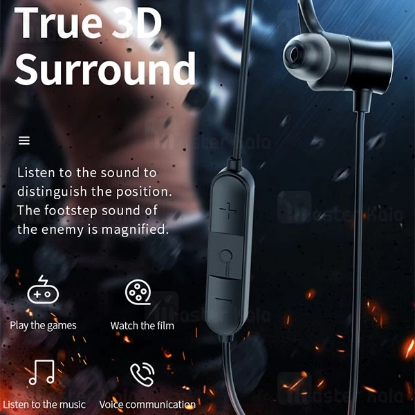 هندزفری بلوتوث RockSpace Mulody 3D Surround Bluetooth Earphone RAU0629