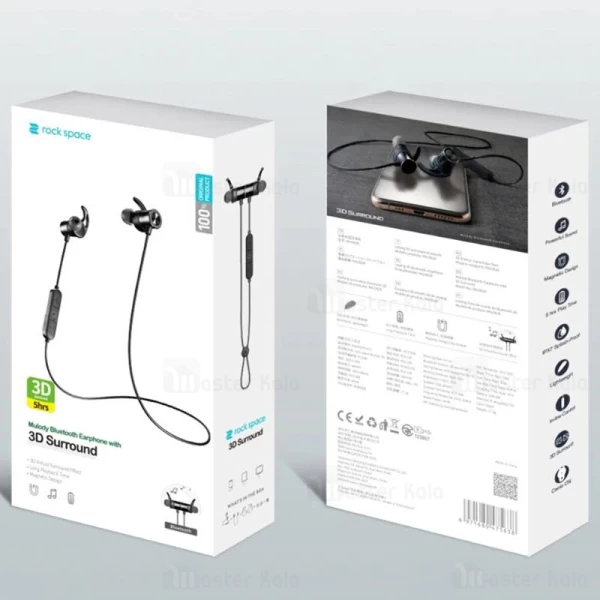 هندزفری بلوتوث RockSpace Mulody 3D Surround Bluetooth Earphone RAU0629