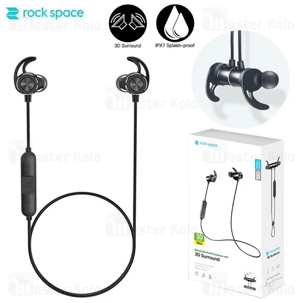 هندزفری بلوتوث RockSpace Mulody 3D Surround Bluetooth Earphone RAU0629