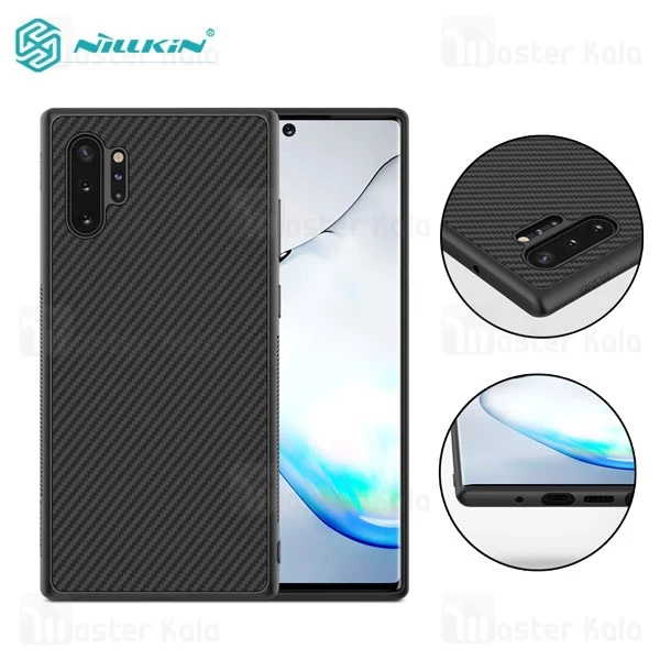 قاب فیبر کربنی نیلکین سامسونگ Samsung Galaxy Note 10 Plus Nillkin Synthetic Fiber Plaid