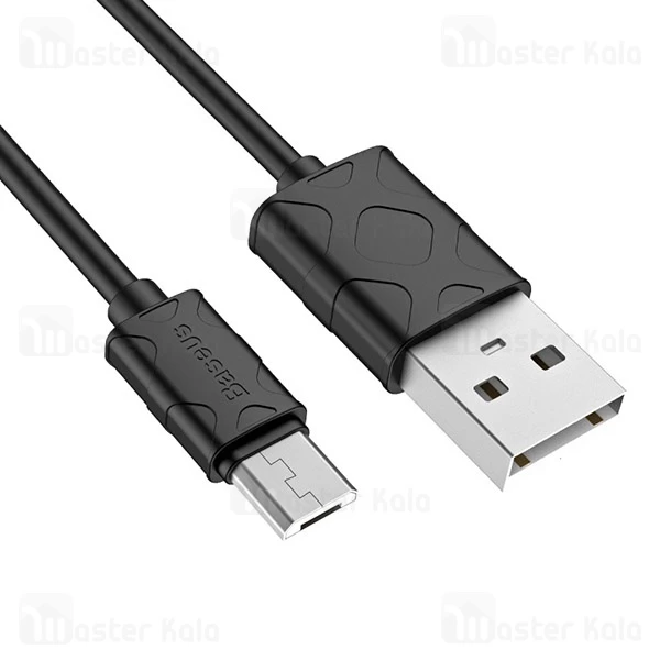 کابل میکرو Baseus Yaven MicroUSB Cable CAMUN-01 1M 2.1A