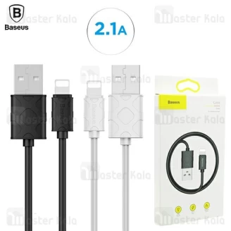 کابل لایتنینگ بیسوس Baseus Yaven Lightning Cable CALUN-02 توان 2.1 آمپر 