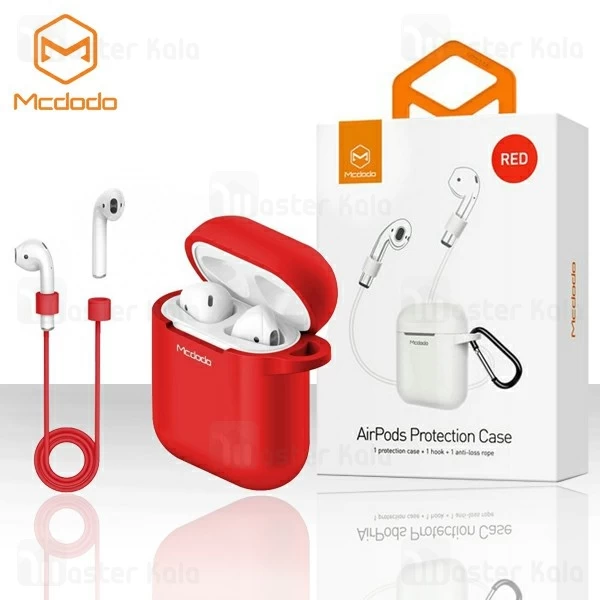 کاور محافظ و بند نگهدارنده ایرپاد مک دودو Mcdodo PC-545 AirPods Case