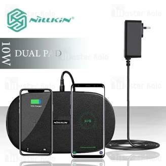 شارژر وایرلس دوتایی نیلکین Nillkin MC031 Gemini Dual Fast توان 20 وات