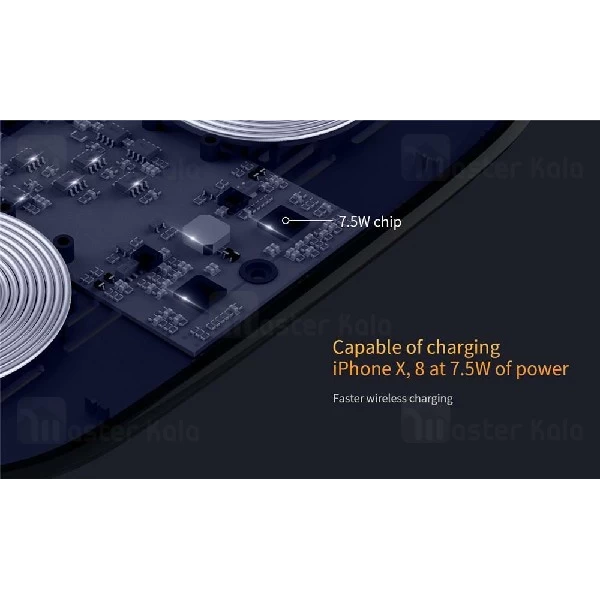 شارژر وایرلس دوتایی نیلکین Nillkin MC031 Gemini Dual Fast توان 20 وات