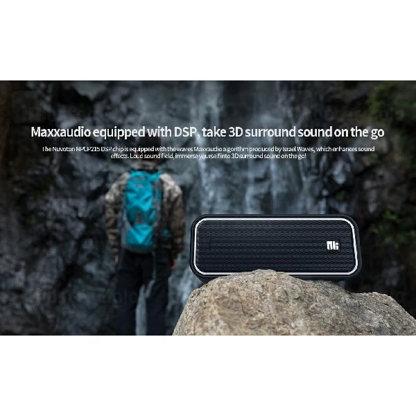 اسپیکر بلوتوث نیلکین Nillkin W2 IPX7 Bluetooth Speaker رم خور و ضدآب