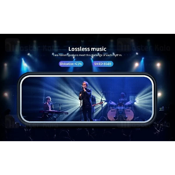 اسپیکر بلوتوث نیلکین Nillkin W2 IPX7 Bluetooth Speaker رم خور و ضدآب