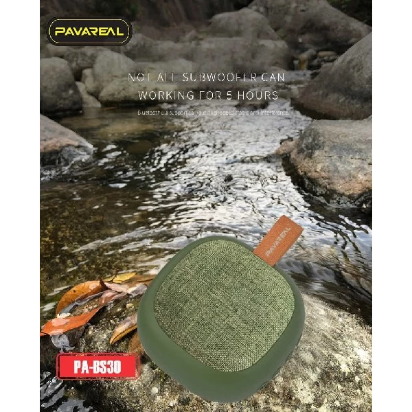 اسپیکر بلوتوث Pavareal PA-BS30 Wireless Speaker رم خور