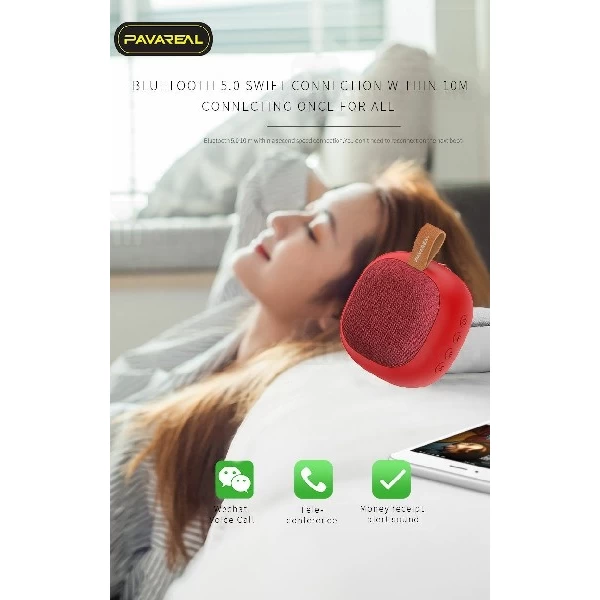 اسپیکر بلوتوث Pavareal PA-BS30 Wireless Speaker رم خور