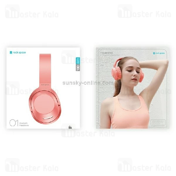 هدفون بلوتوث راک اسپیس Rock Space 01 t-02 Wireless Headset