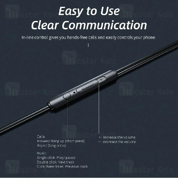 هندزفری سیمی راک اسپیس Rock Space ES01 Stereo Earphone