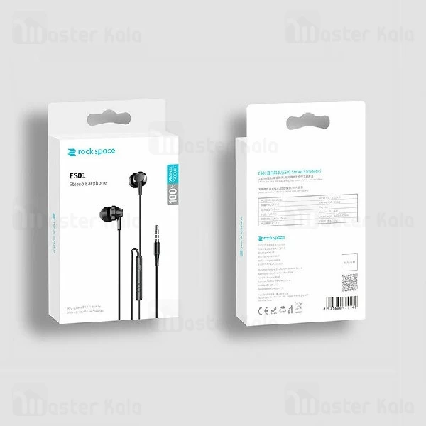 هندزفری سیمی راک اسپیس Rock Space ES01 Stereo Earphone