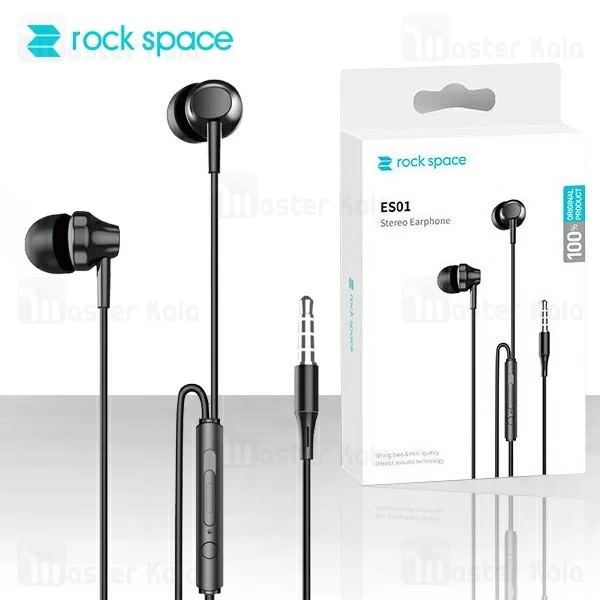 هندزفری سیمی راک اسپیس Rock Space ES01 Stereo Earphone