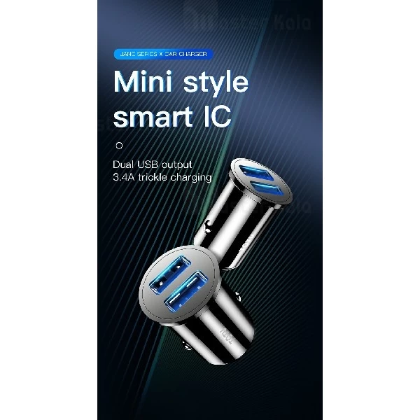شارژر فندکی توتو TOTU GTZCC-01 Jane Car Charger توان 3.4 آمپر همراه با کابل