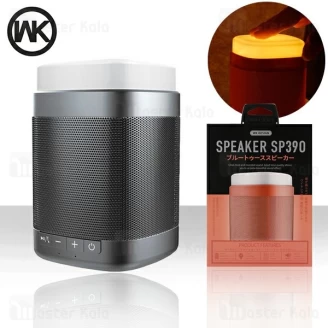 اسپیکر بلوتوث و چراغ خواب دبلیو کی WK SP390 Fuly Bluetooth speaker