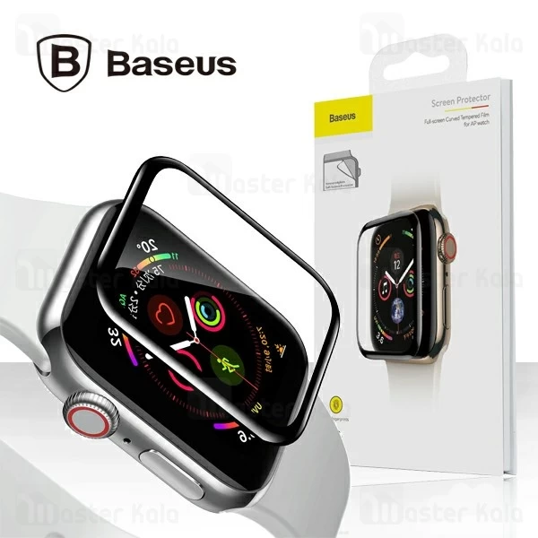 محافظ نانو تمام صفحه بیسوس اپل واچ Baseus Screen Protector Apple Watch 4 40mm SGAPWA4
