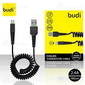 کابل میکرو یو اس بی بودی Budi M8J150MS Micro Cable طراحی تلفنی