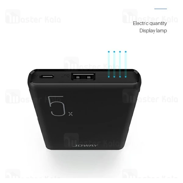 پاوربانک 5000 میلی آمپر جووی Joway JP-198 5000mAh Power Bank طراحی مینی