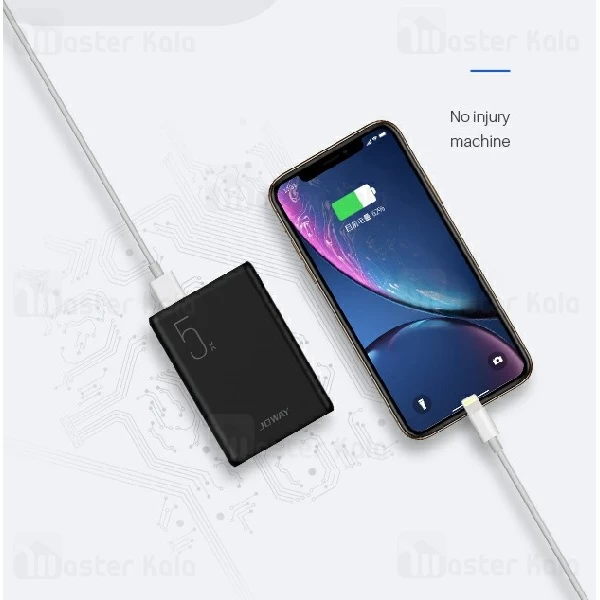 پاوربانک 5000 میلی آمپر جووی Joway JP-198 5000mAh Power Bank طراحی مینی