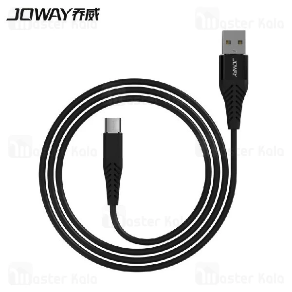 کابل میکرو یو اس بی جووی Joway LM136 Flexible Type-C Cable توان 2 آمپر