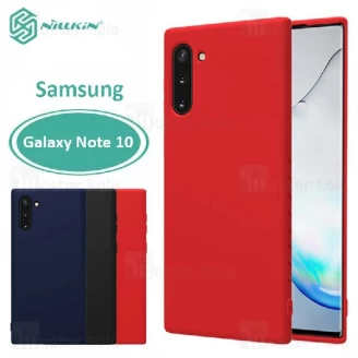 قاب محافظ نیلکین سامسونگ Samsung Galaxy Note 10 Nillkin Rubber Wrapped case