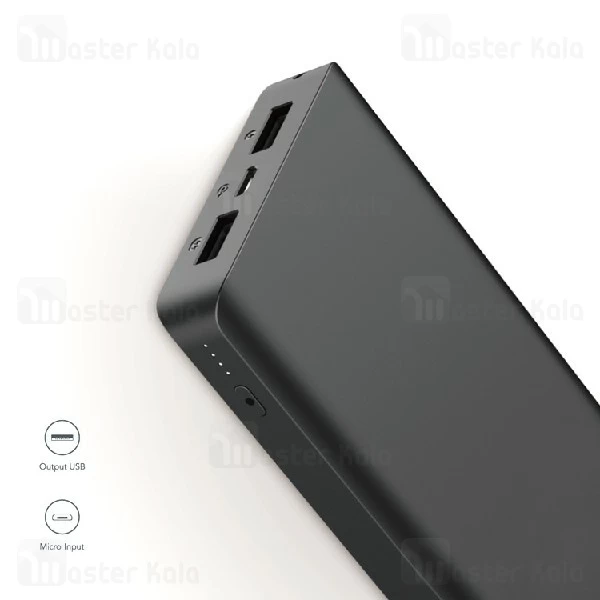 پاوربانک 10000 میلی آمپر وریتی Verity PU111B Power Bank توان 2 آمپر