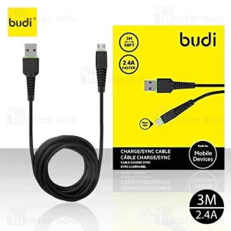 کابل میکرو یو اس بی بودی Budi M8J150M09 Micro Cable به طول 3 متر