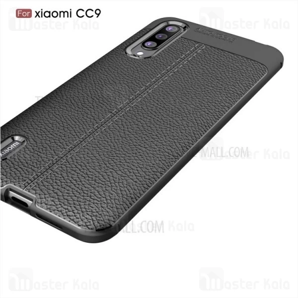 قاب طرح چرم Xiaomi Mi CC9 / A3 Lite Auto Focus Jelly Case