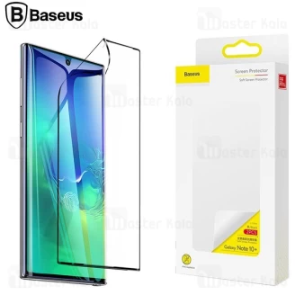 پک 2 تایی محافظ نانو تمام صفحه بیسوس سامسونگ Samsung Galaxy Note 10 Plus Baseus SGSANOTE10P-KR01