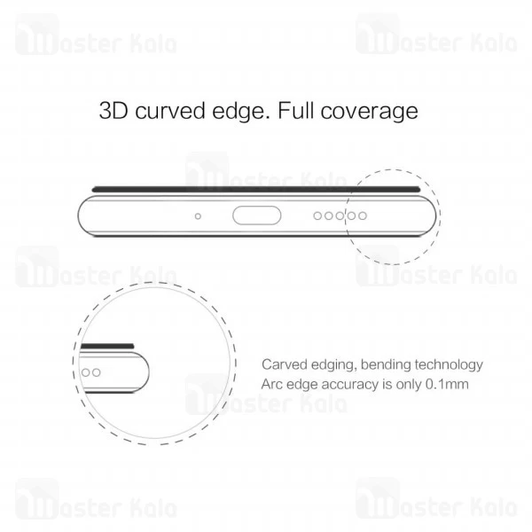 گلس Huawei P30 Pro Nillkin 3D CP+ Max Glass Screen