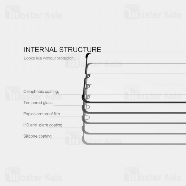 گلس Huawei P30 Pro Nillkin 3D CP+ Max Glass Screen